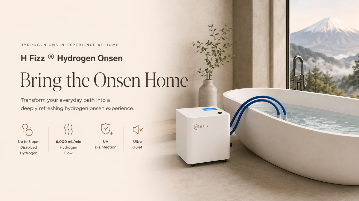 Hydrogen Bathing: The Science Behind a Modern Onsen Experience