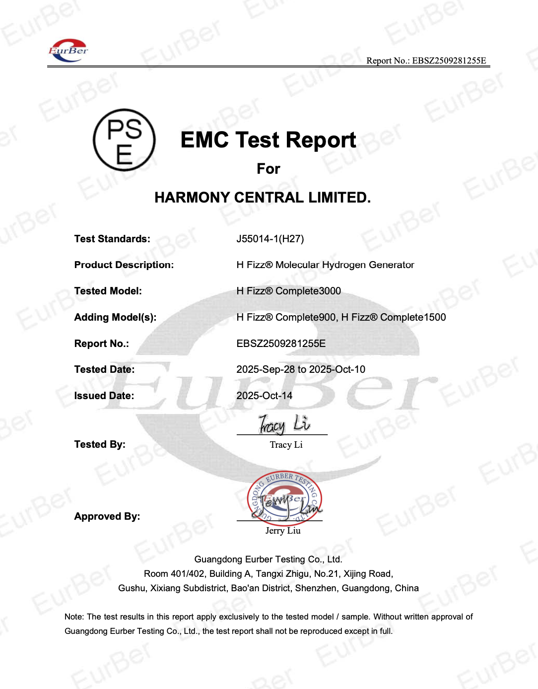 H Fizz® Complete 1500 Molecular Hydrogen/ Oxygen Generator