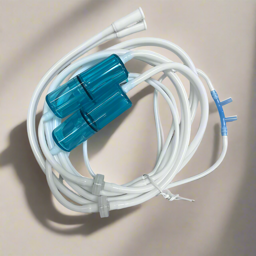 Silicone Nasal Cannula - Dual-Head (Oxy/Hydrogen Inhalation)