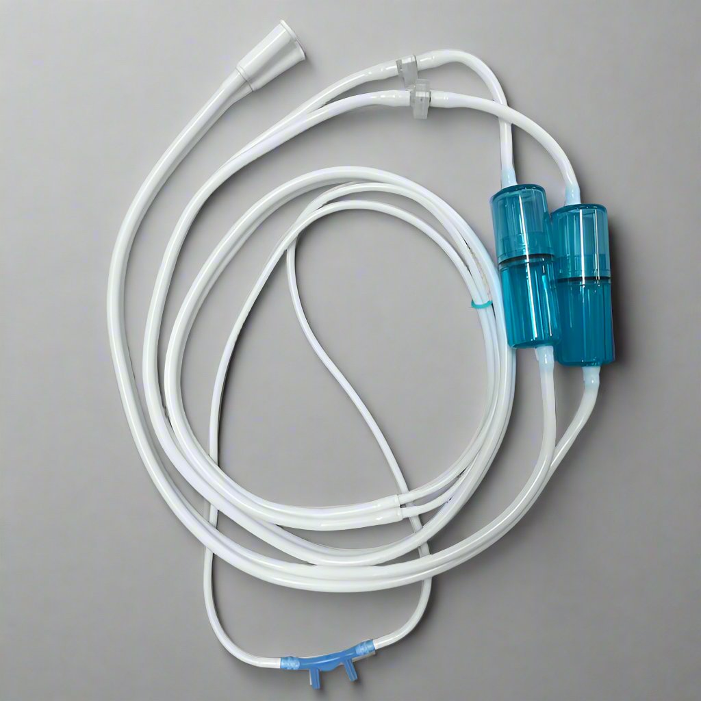 Silicone Nasal Cannula - Dual-Head (Oxy/Hydrogen Inhalation)