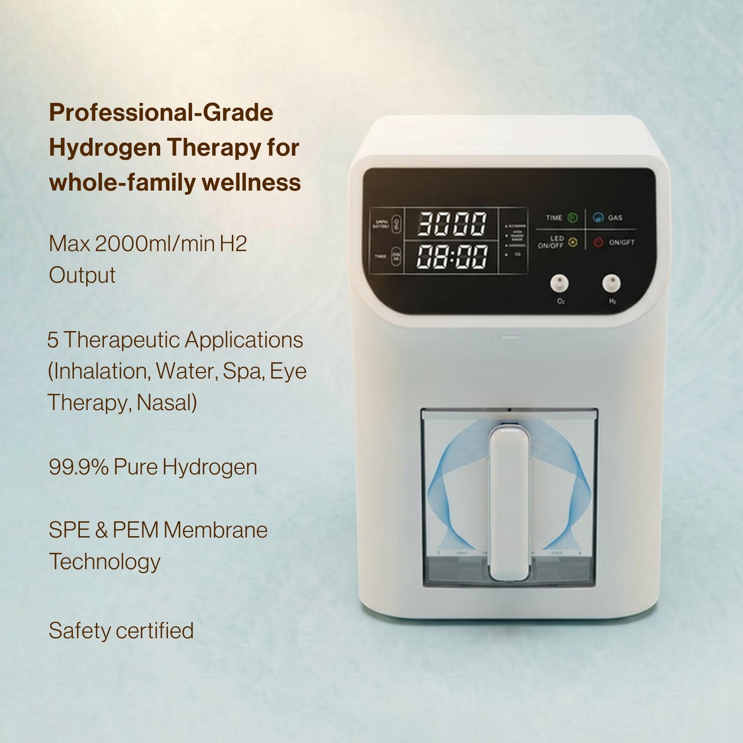 和之氣®專業製氫機 3000