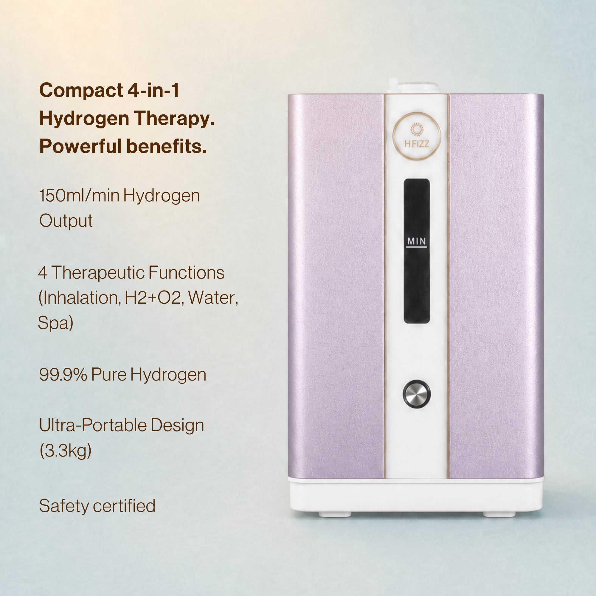 H Fizz® Lite Molecular Hydrogen Generator – Harmony Central