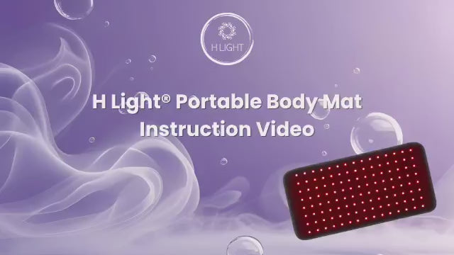 Load video: H Light® - Portable Body Mat